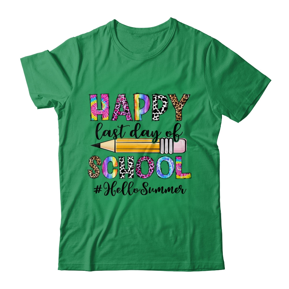 Happy Last Day Of School Hello Summer For Teacher Student Shirt & Hoodie | siriusteestore