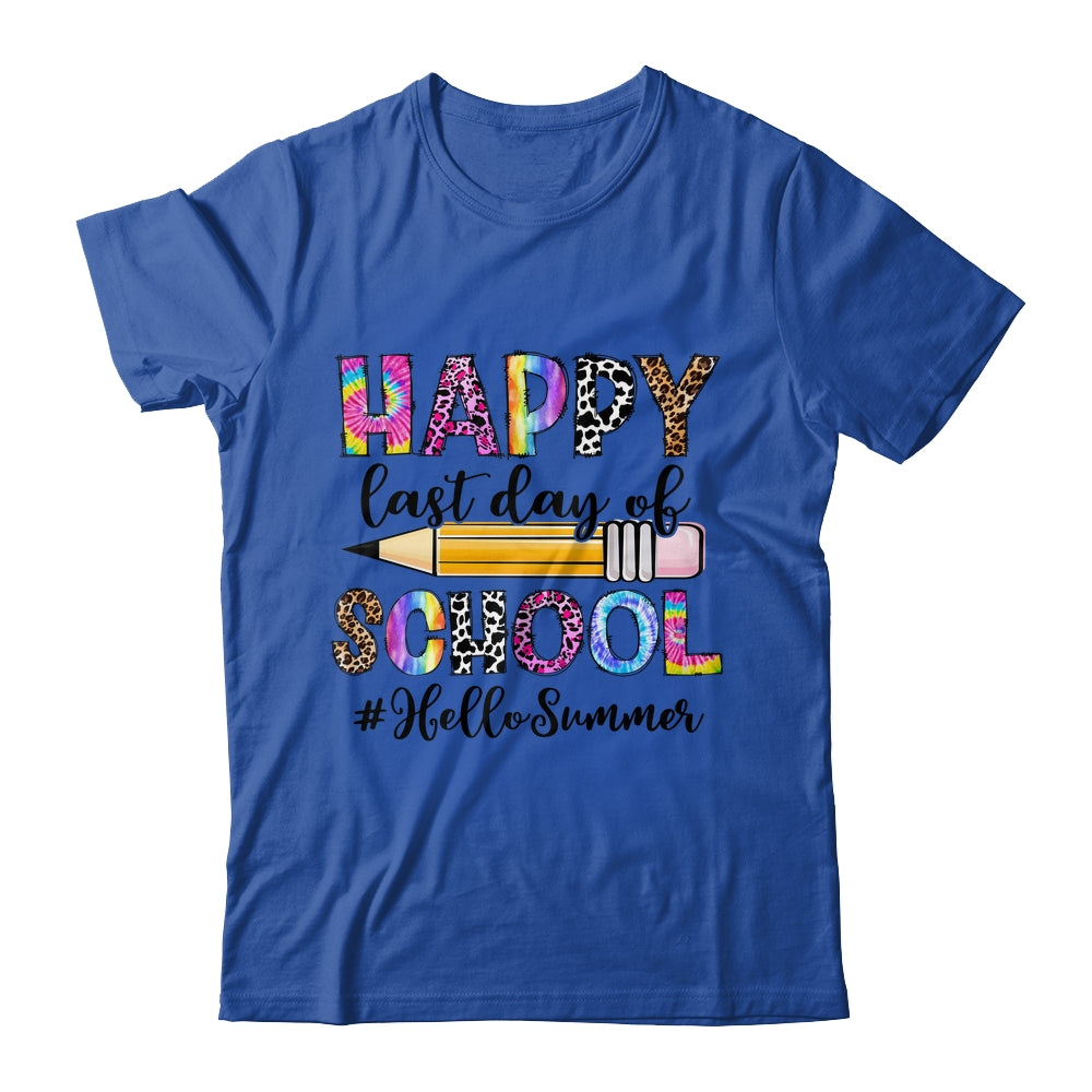 Happy Last Day Of School Hello Summer For Teacher Student Shirt & Hoodie | siriusteestore