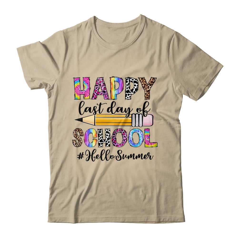 Happy Last Day Of School Hello Summer For Teacher Student Shirt & Hoodie | siriusteestore