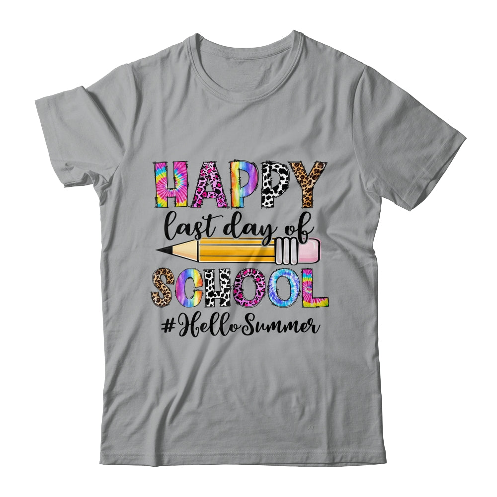 Happy Last Day Of School Hello Summer For Teacher Student Shirt & Hoodie | siriusteestore