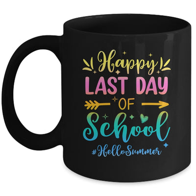 Happy Last Day Of School Hello Summer For Teachers Students Mug | siriusteestore