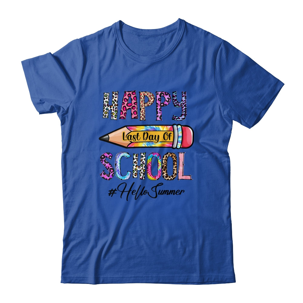 Happy Last Day Of School Hello Summer Student Teacher Shirt & Tank Top | siriusteestore