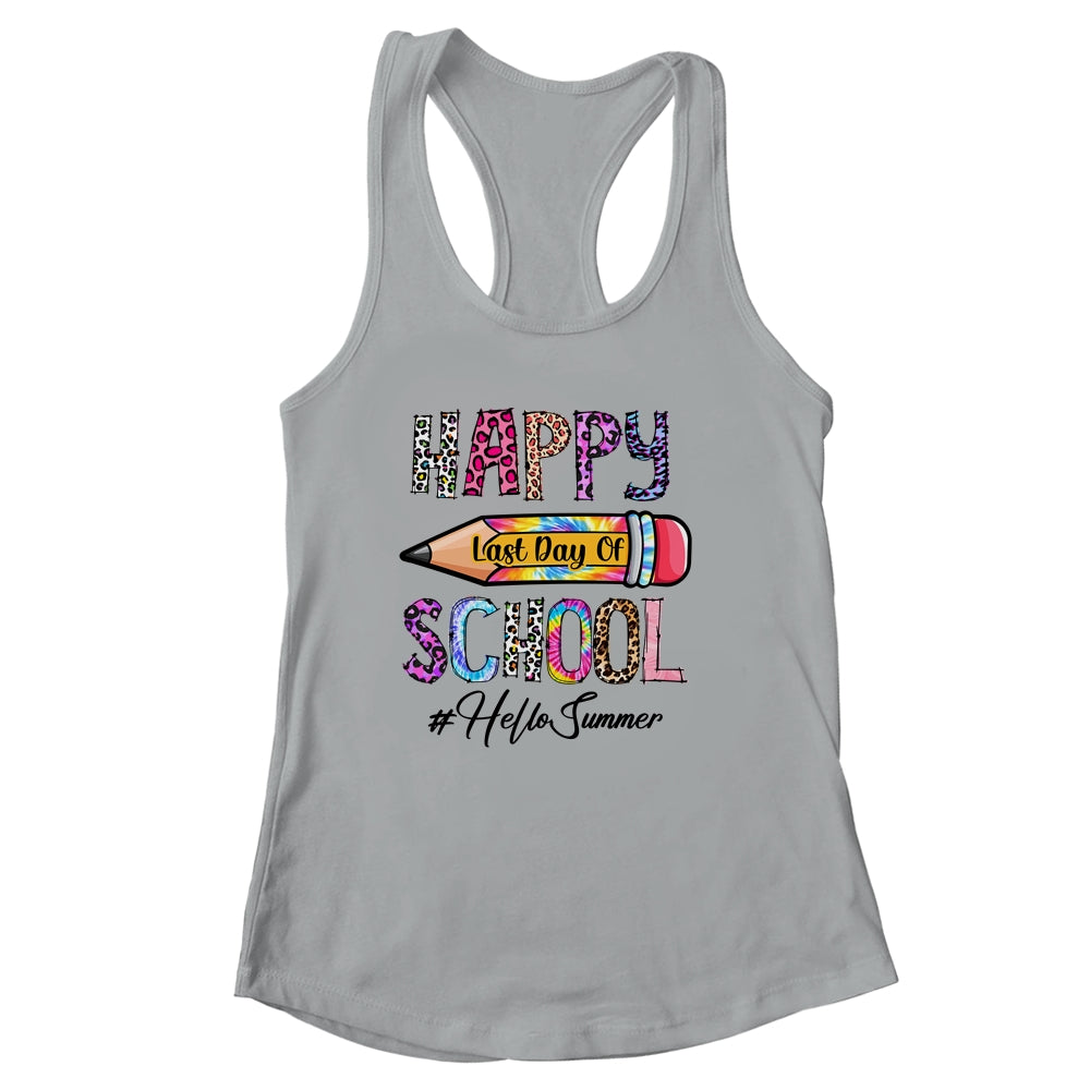 Happy Last Day Of School Hello Summer Student Teacher Shirt & Tank Top | siriusteestore