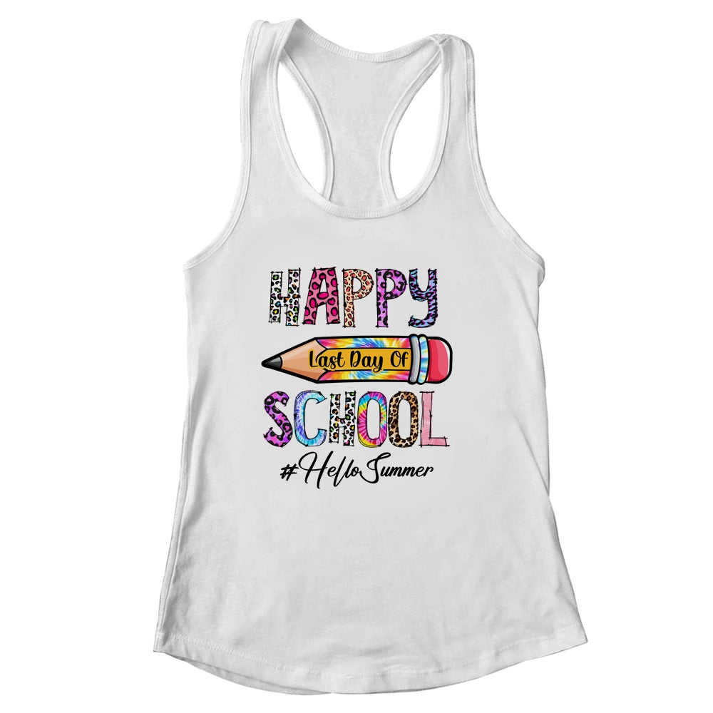 Happy Last Day Of School Hello Summer Student Teacher Shirt & Tank Top | siriusteestore