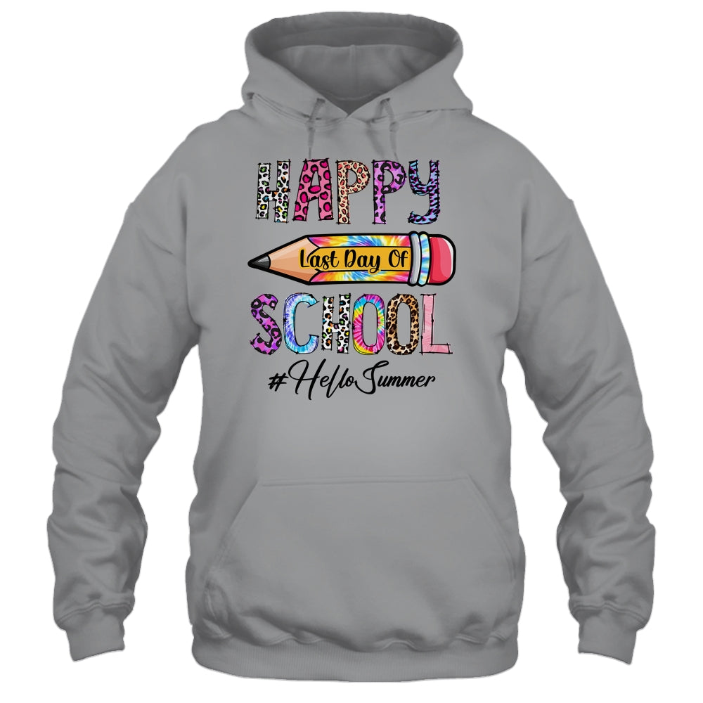 Happy Last Day Of School Hello Summer Student Teacher Shirt & Tank Top | siriusteestore