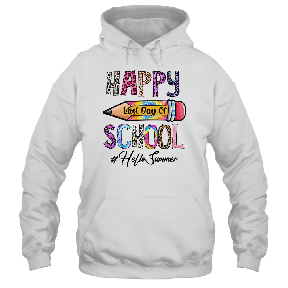 Happy Last Day Of School Hello Summer Student Teacher Shirt & Tank Top | siriusteestore
