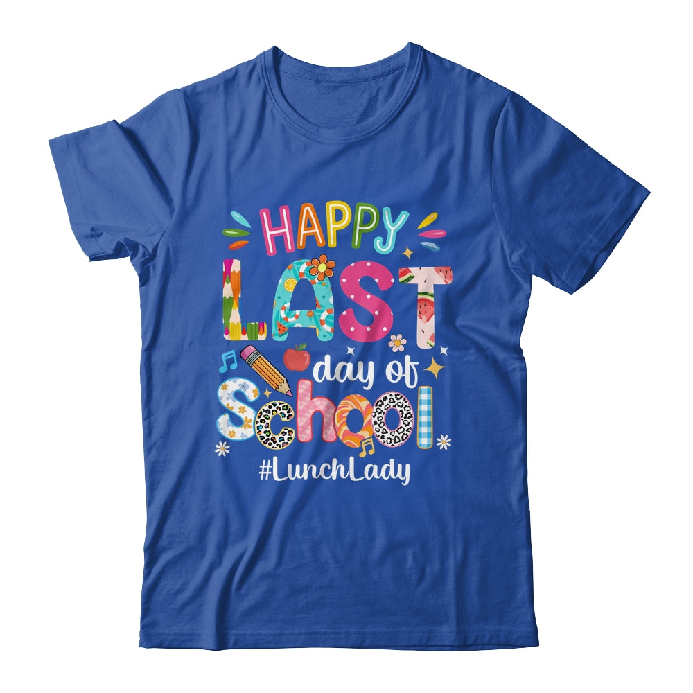 Happy Last Day Of School Lunch Lady Life Summer Funny Shirt & Tank Top | siriusteestore