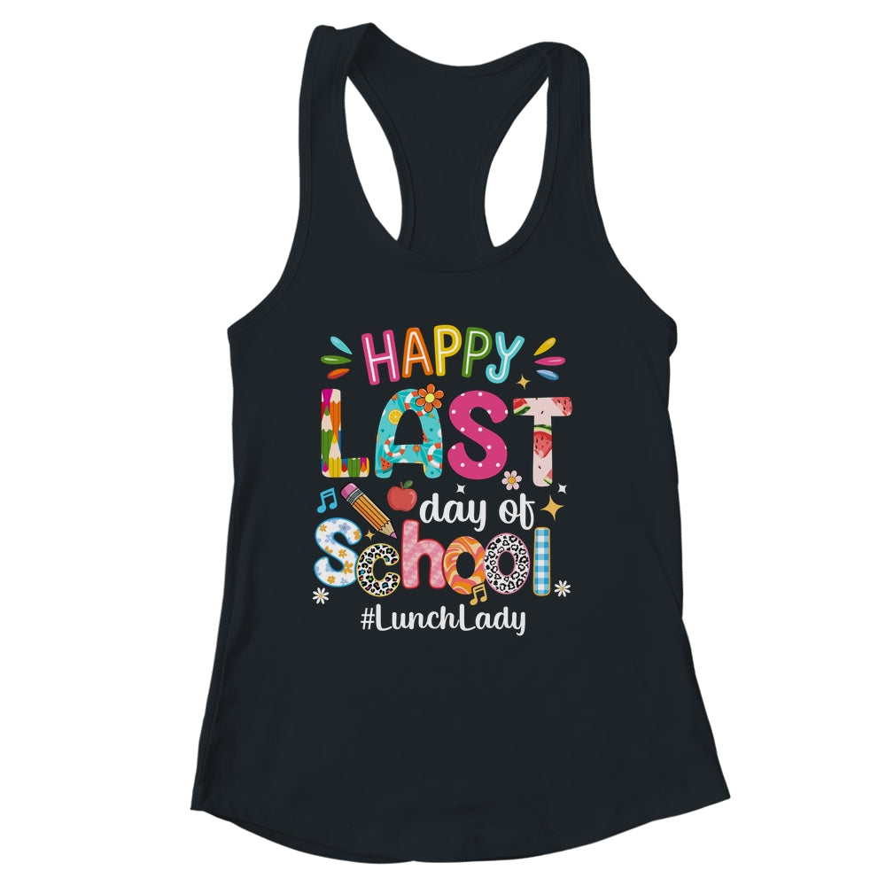 Happy Last Day Of School Lunch Lady Life Summer Funny Shirt & Tank Top | siriusteestore