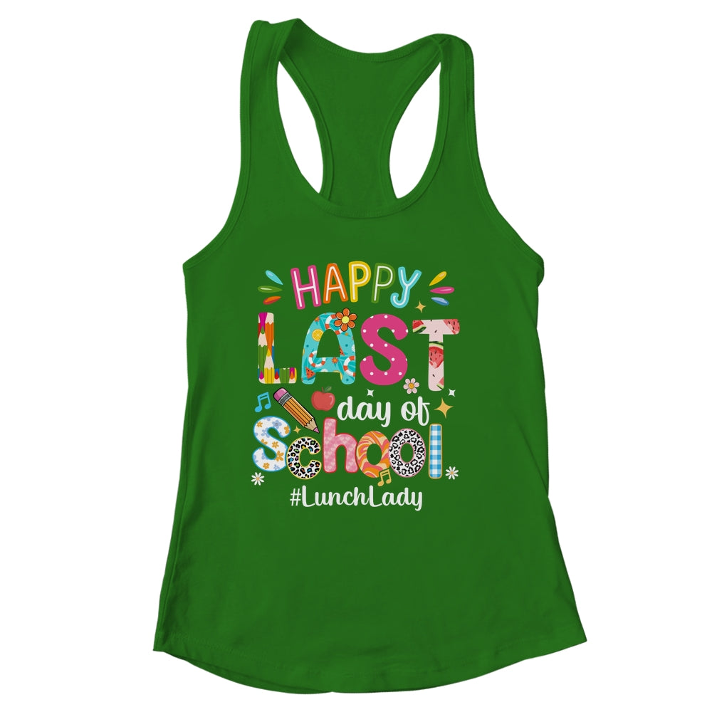 Happy Last Day Of School Lunch Lady Life Summer Funny Shirt & Tank Top | siriusteestore