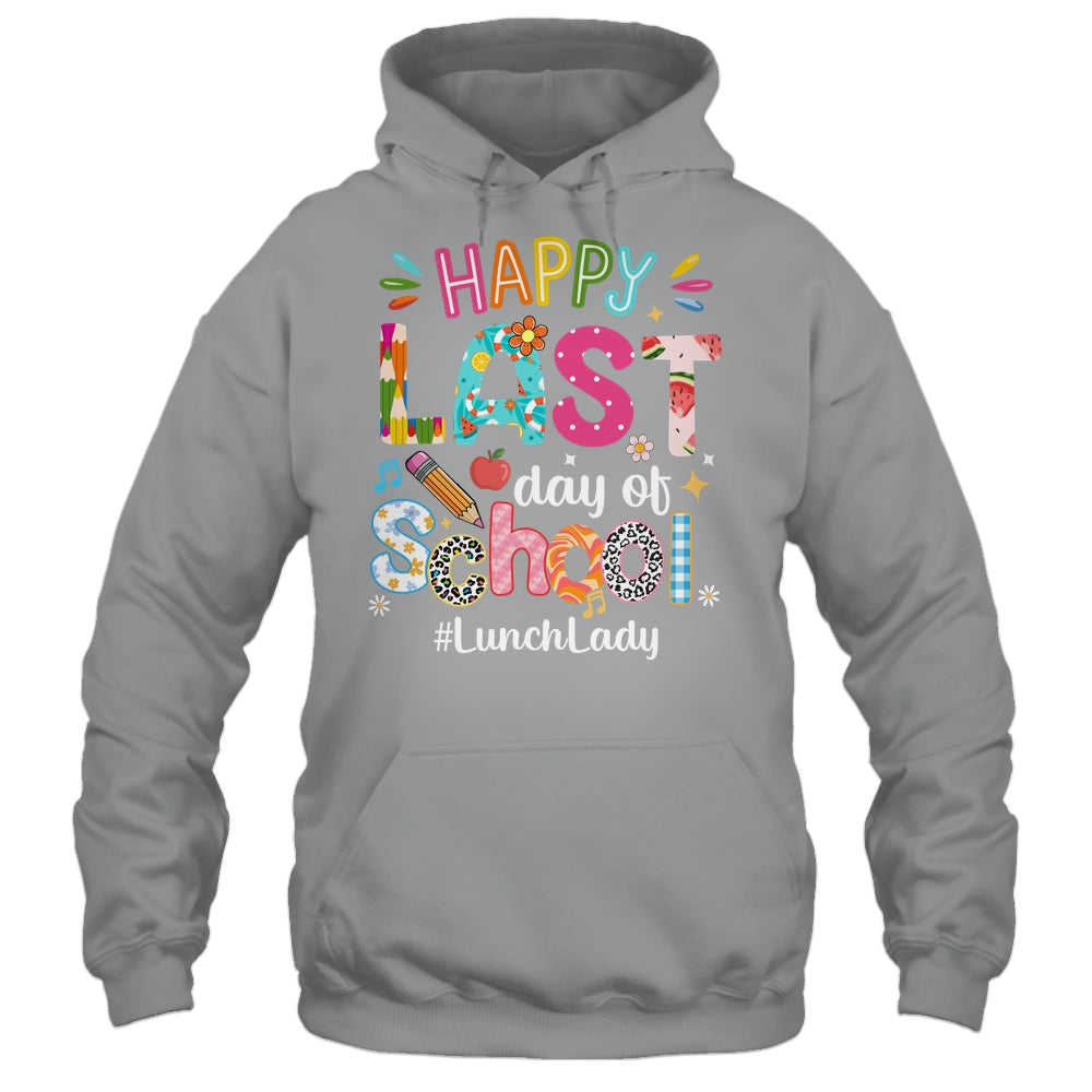 Happy Last Day Of School Lunch Lady Life Summer Funny Shirt & Tank Top | siriusteestore