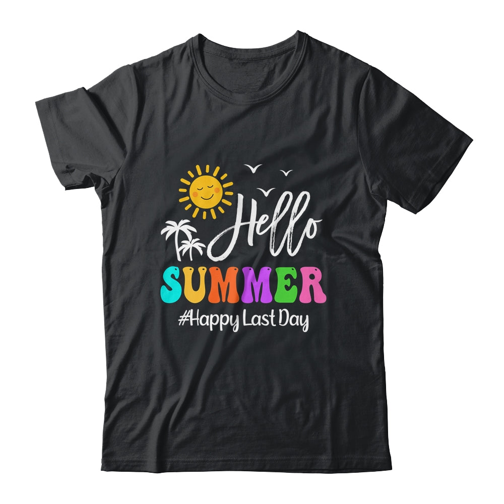 Happy Last Day Of School Teacher Student Hello Summer Shirt & Tank Top | siriusteestore