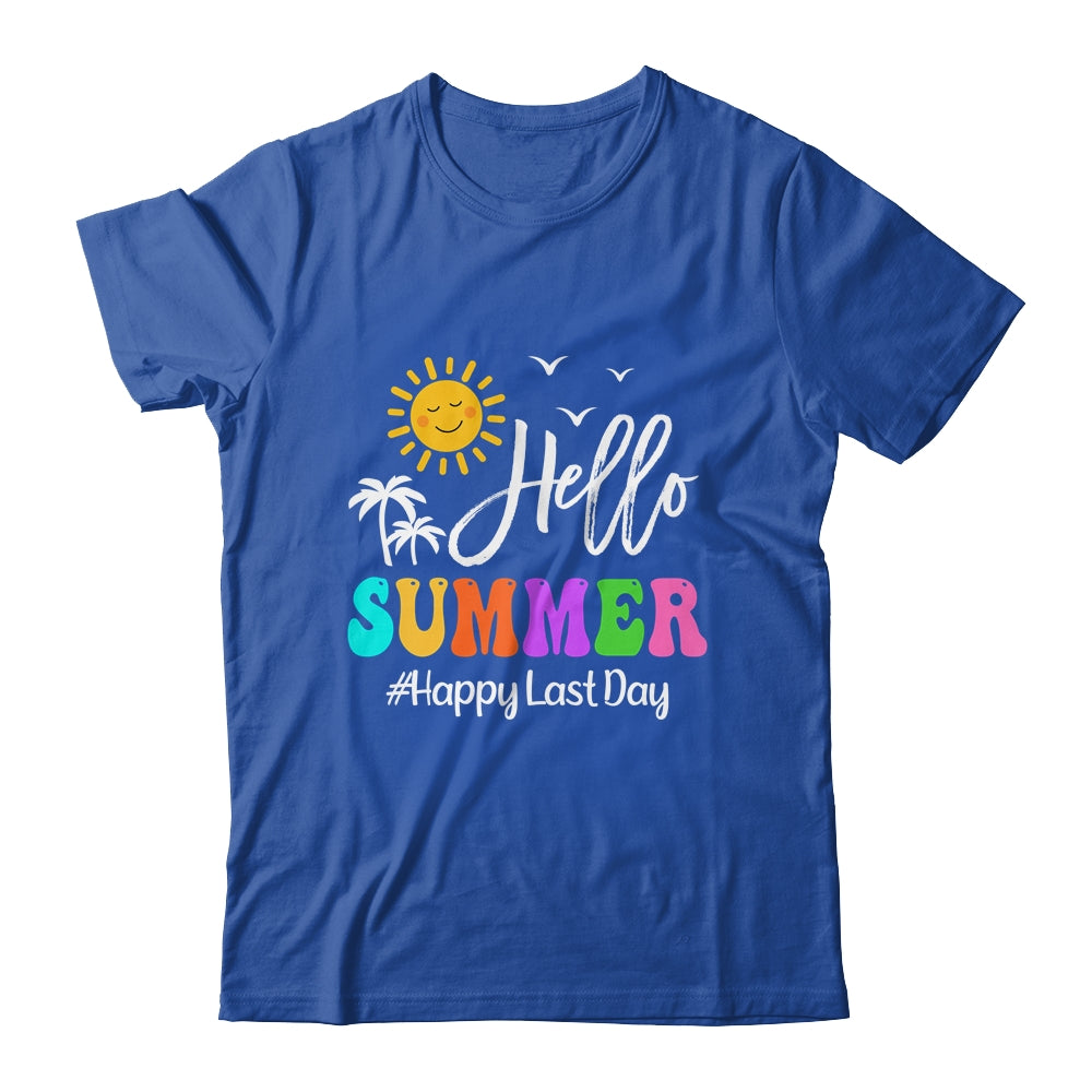 Happy Last Day Of School Teacher Student Hello Summer Shirt & Tank Top | siriusteestore