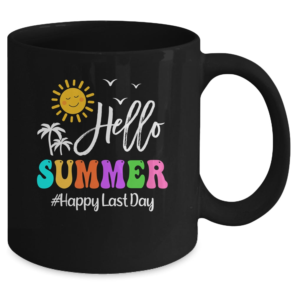 Happy Last Day Of School Teacher Student Hello Summer Mug | siriusteestore