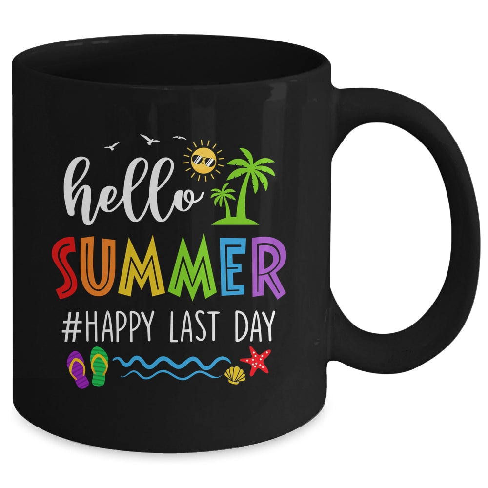 Happy Last Day Of School Teacher Student Hello Summer Mug | siriusteestore