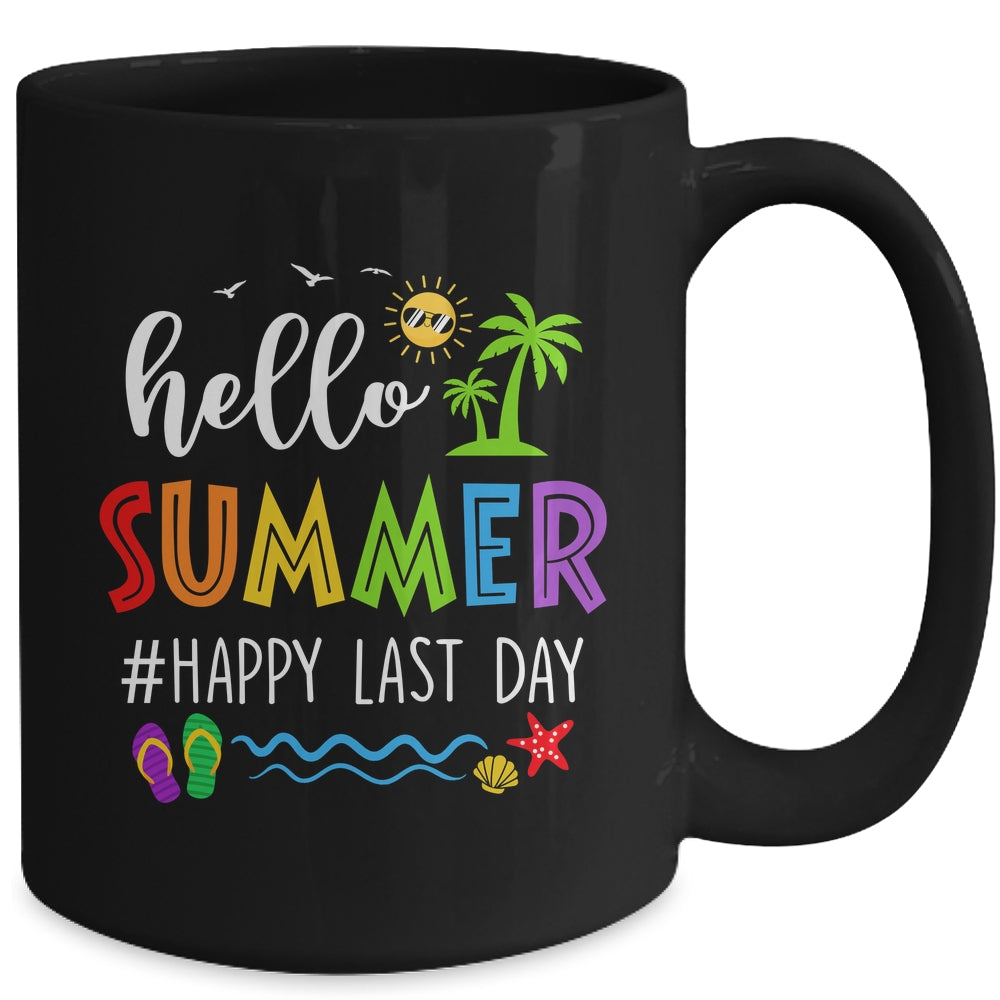 Happy Last Day Of School Teacher Student Hello Summer Mug | siriusteestore