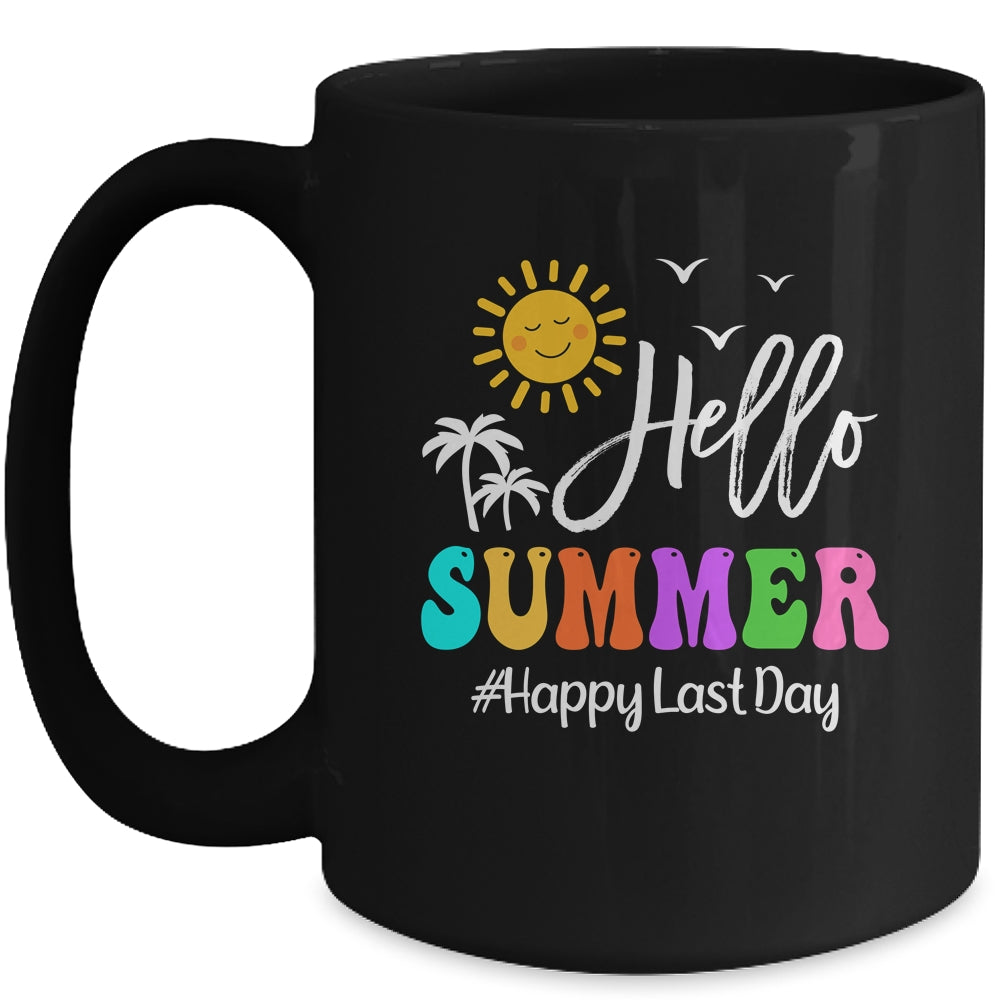 Happy Last Day Of School Teacher Student Hello Summer Mug | siriusteestore