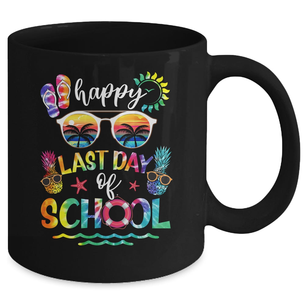 Happy Last Day Of School Teachers End Of Year Students Mug | siriusteestore