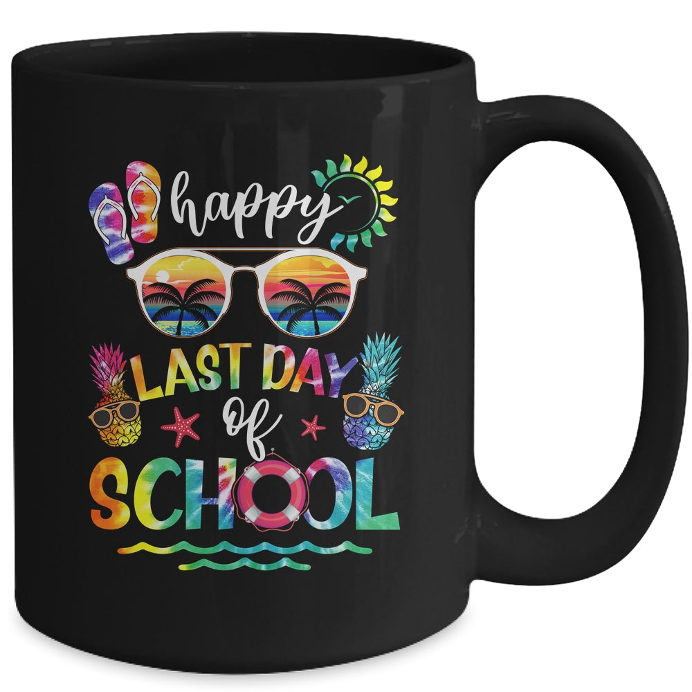Happy Last Day Of School Teachers End Of Year Students Mug | siriusteestore