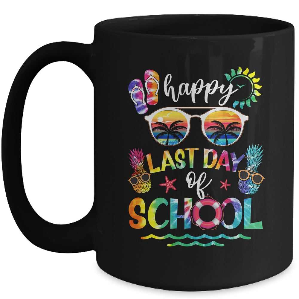 Happy Last Day Of School Teachers End Of Year Students Mug | siriusteestore