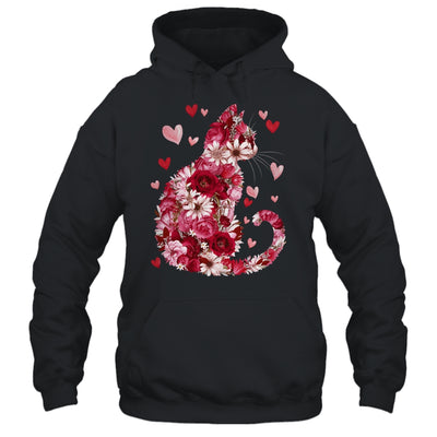 Happy Meowentine's Day Funny Girls Cat Valentines Day Women Shirt & Tank Top | siriusteestore