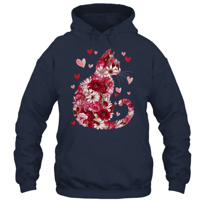 Happy Meowentine's Day Funny Girls Cat Valentines Day Women Shirt & Tank Top | siriusteestore