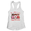 Happy Meowentine's Day Funny Girls Cat Valentines Women Shirt & Tank Top | siriusteestore