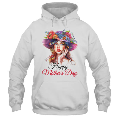 Happy Mother's Day Cute Floral Mom Mommy Grandma Womens Shirt & Tank Top | siriusteestore