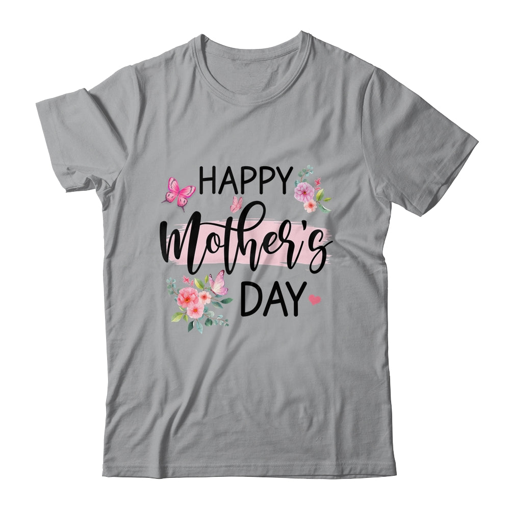 Happy Mother's Day Funny Cute Floral Flower For Mom Grandma Shirt & Tank Top | siriusteestore