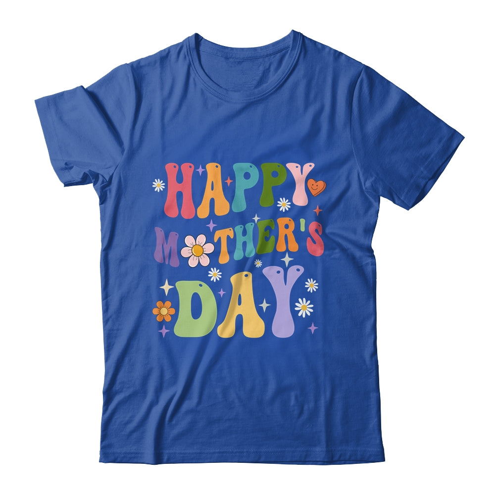 Happy Mothers Day For Women Mom Grandma Love Groovy Shirt & Hoodie | siriusteestore