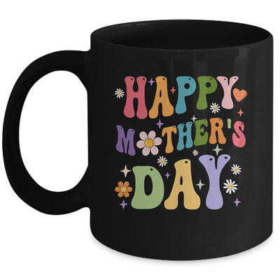 Happy Mothers Day For Women Mom Grandma Love Groovy Mug | siriusteestore