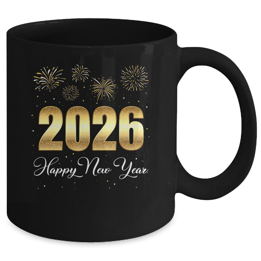 Happy New Year 2026 Funny New Years Eve Party Men Women Mug | siriusteestore