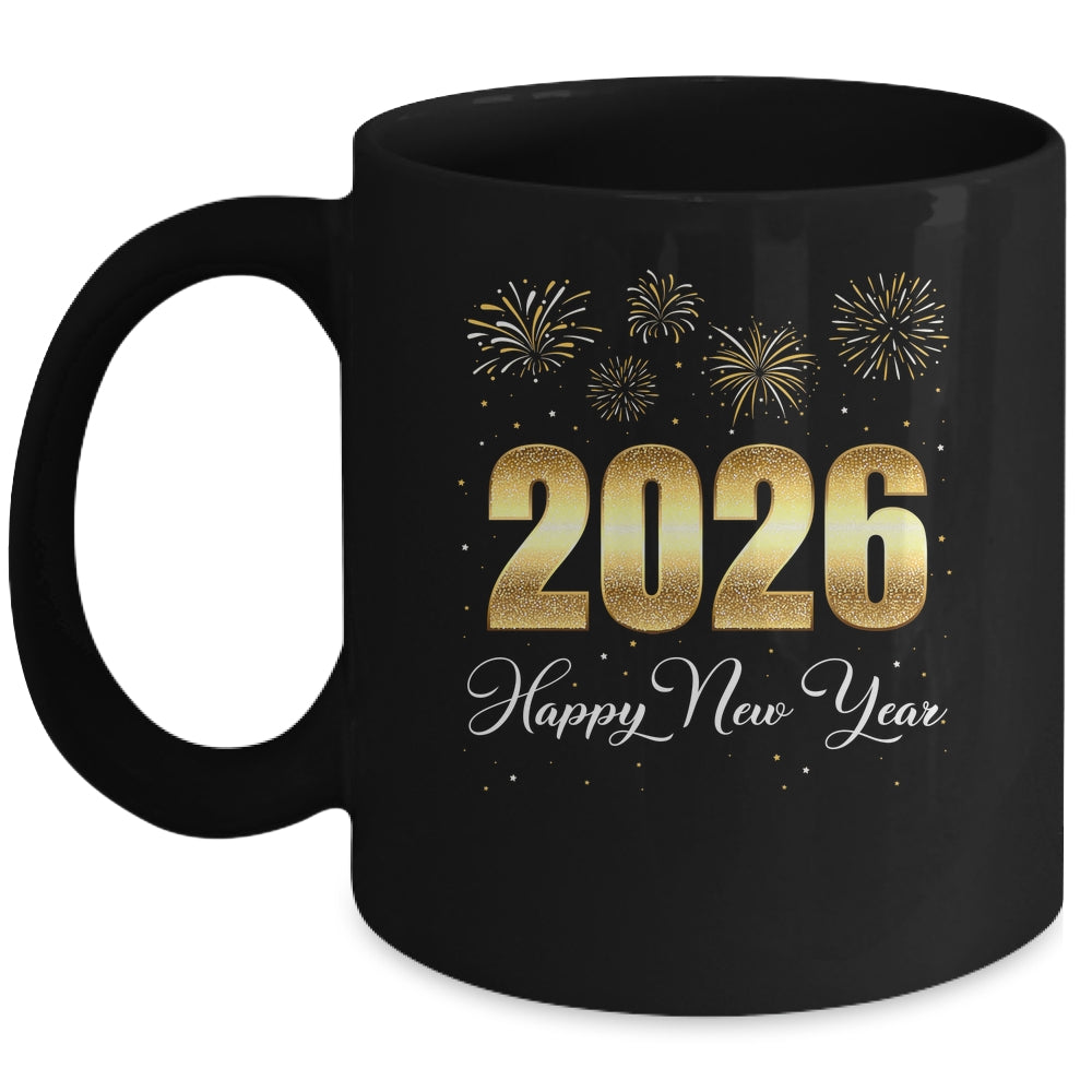 Happy New Year 2026 Funny New Years Eve Party Men Women Mug | siriusteestore