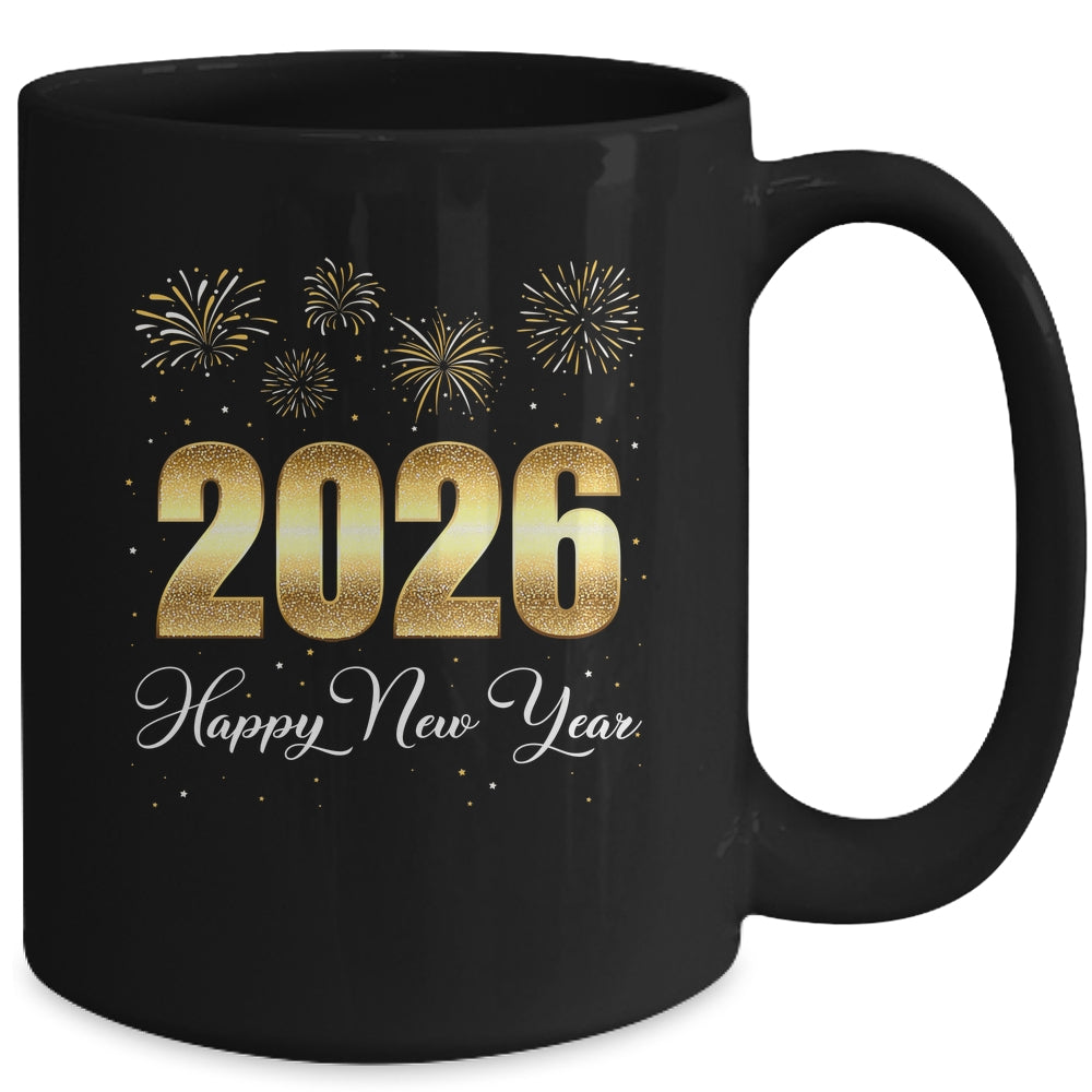 Happy New Year 2026 Funny New Years Eve Party Men Women Mug | siriusteestore