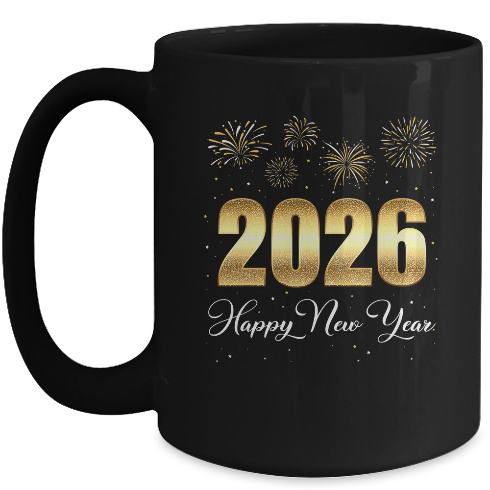 Happy New Year 2026 Funny New Years Eve Party Men Women Mug | siriusteestore
