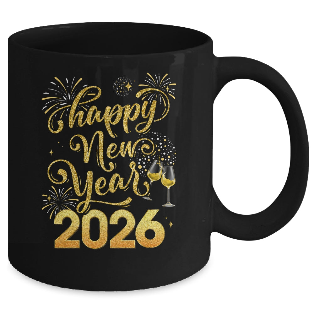 Happy New Year 2026 Party New Years Eve Holiday Mug | siriusteestore