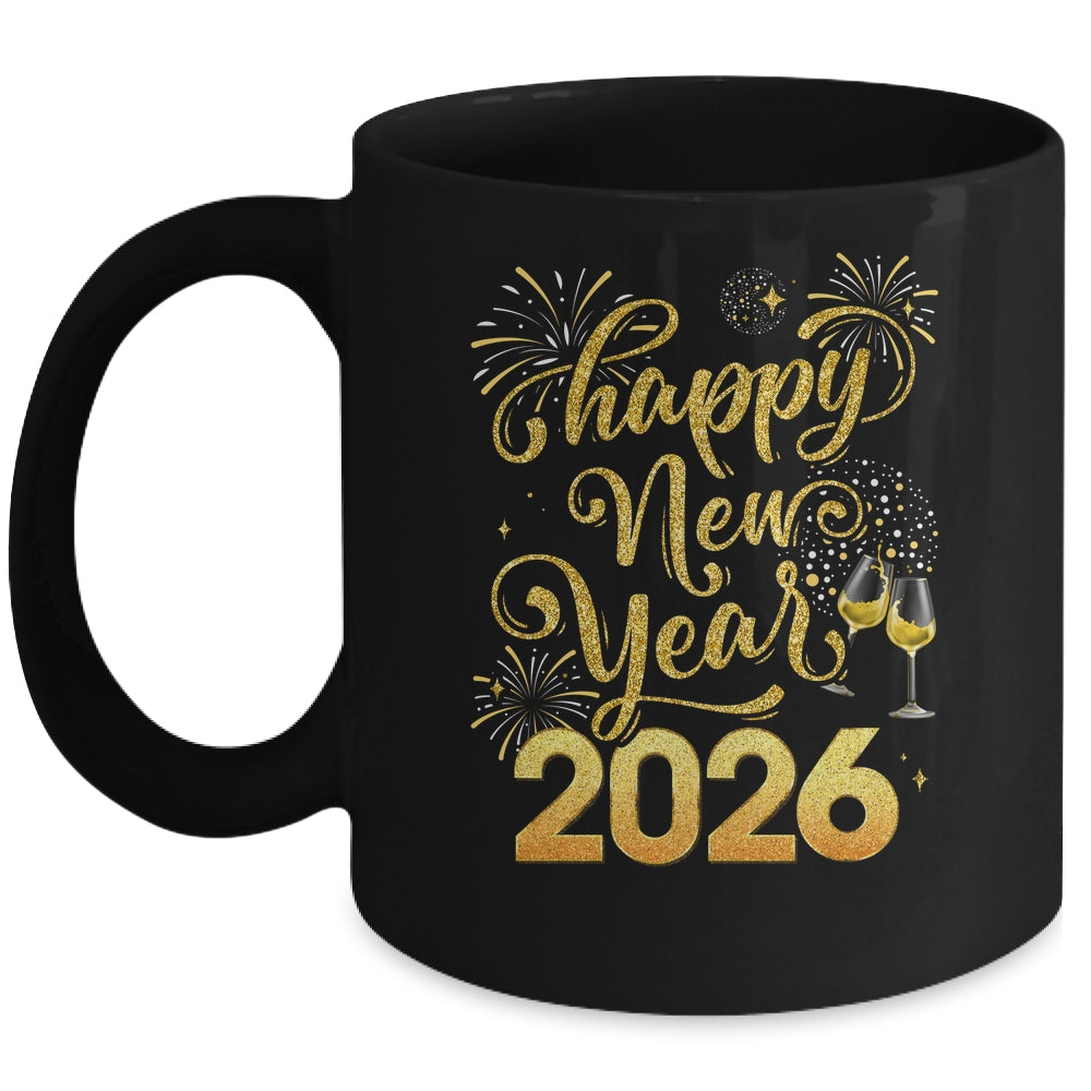 Happy New Year 2026 Party New Years Eve Holiday Mug | siriusteestore