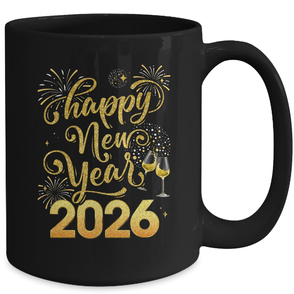 Happy New Year 2026 Party New Years Eve Holiday Mug | siriusteestore