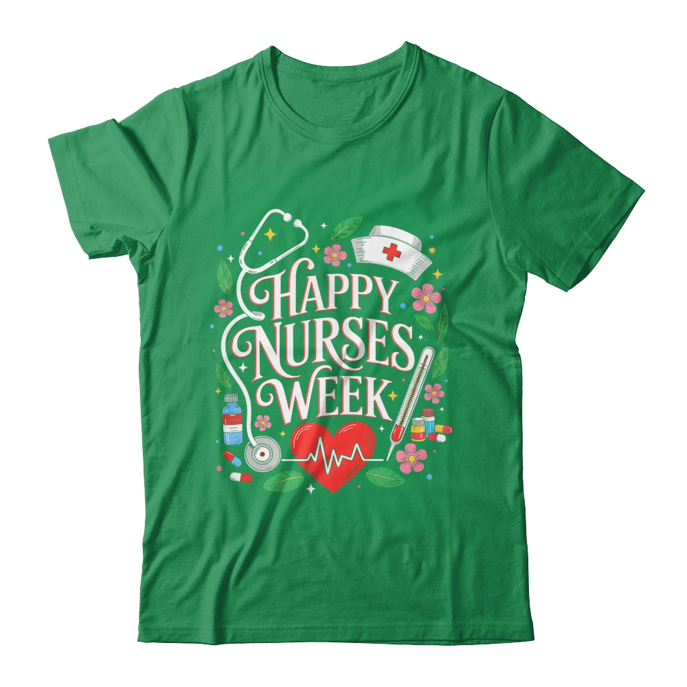 Happy Nurses Week 2026 Healthcare Appreciation Nursing Shirt & Hoodie | siriusteestore