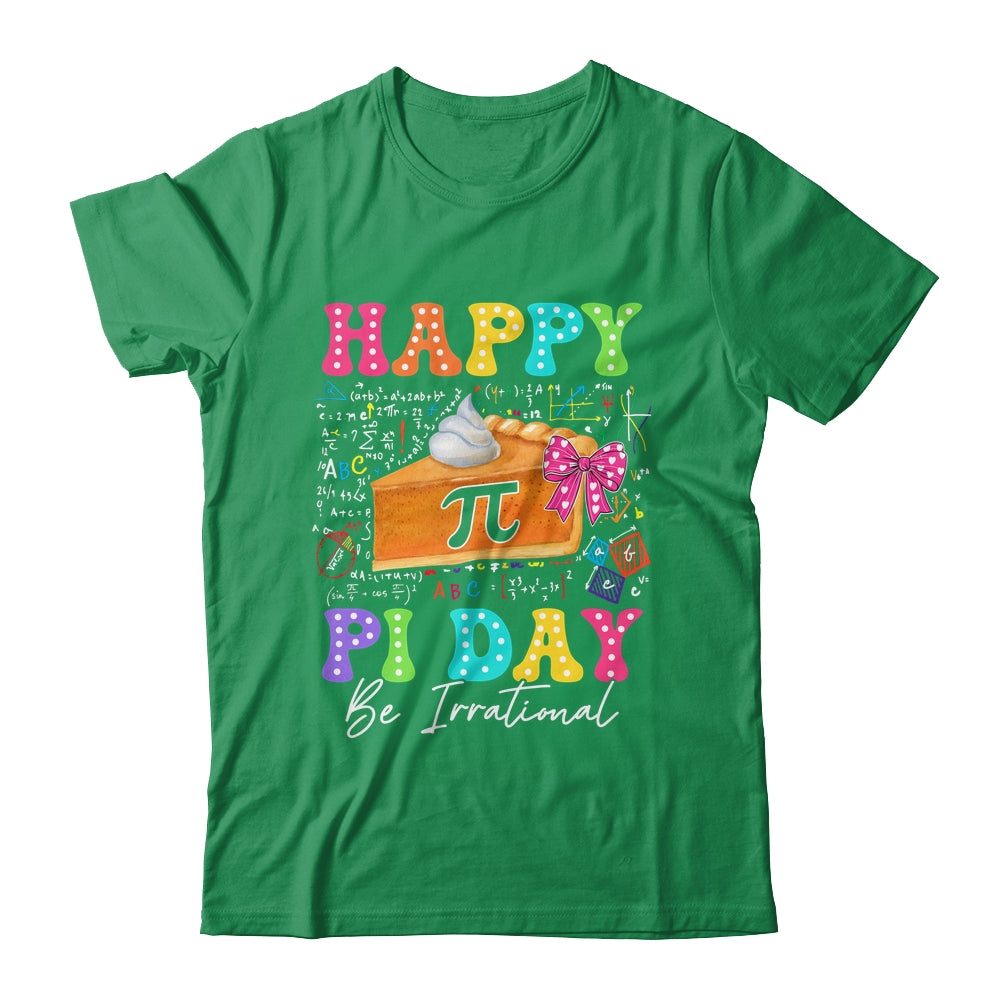 Happy Pi Day Funny Math Coach Teacher Pi Day Coquette Bow Shirt & Hoodie | siriusteestore