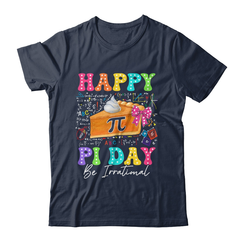 Happy Pi Day Funny Math Coach Teacher Pi Day Coquette Bow Shirt & Hoodie | siriusteestore