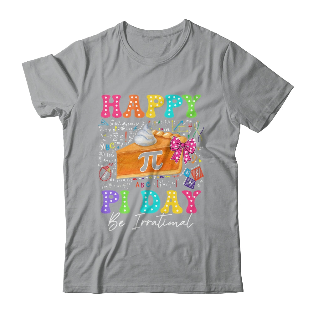 Happy Pi Day Funny Math Coach Teacher Pi Day Coquette Bow Shirt & Hoodie | siriusteestore