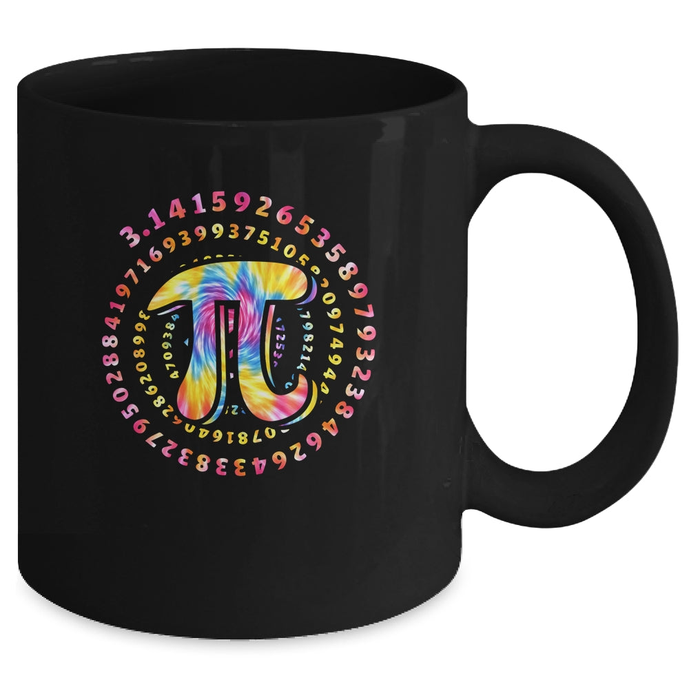Happy Pi Day Tie Dye Mathematic Teacher Pi 314 Mug | siriusteestore