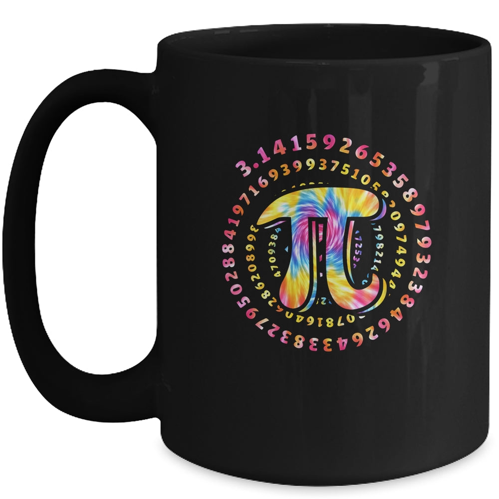 Happy Pi Day Tie Dye Mathematic Teacher Pi 314 Mug | siriusteestore