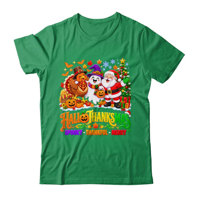 Happy Spooky Halloween Thankful Thanksgiving Merry Christmas Shirt & Sweatshirt | siriusteestore