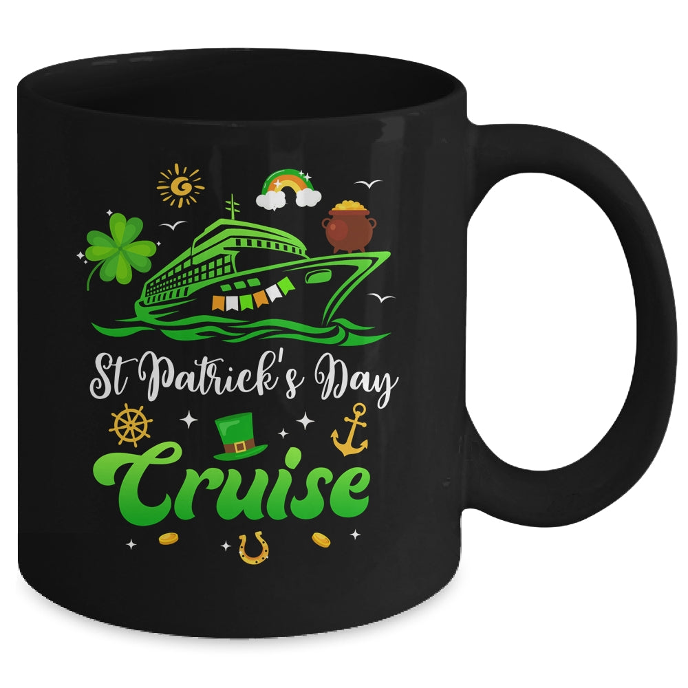 Happy St Patrick's Day Funny Cruise Ship Cruising Family Mug | siriusteestore