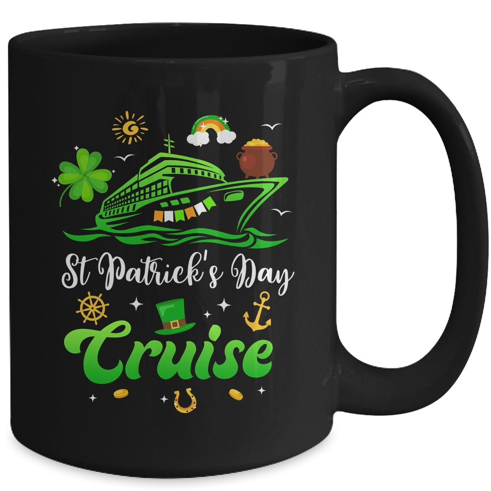 Happy St Patrick's Day Funny Cruise Ship Cruising Family Mug | siriusteestore