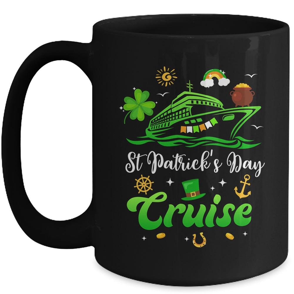 Happy St Patrick's Day Funny Cruise Ship Cruising Family Mug | siriusteestore