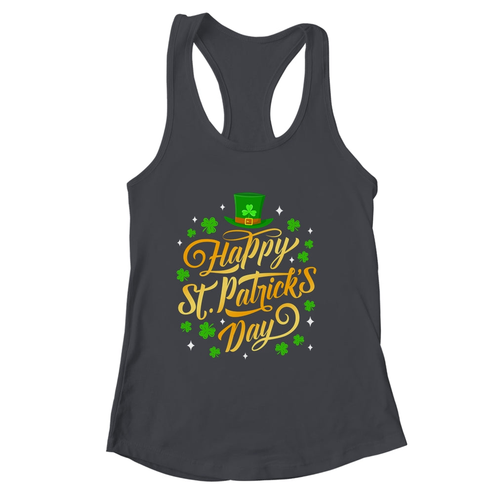 Happy St Patrick's Day Irish Shamrock Family Lucky Day Shirt & Tank Top | siriusteestore