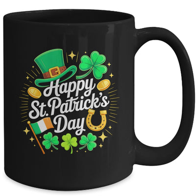 Happy St Patricks Day Shamrock Irish Men Women Kids Mug | siriusteestore