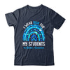 Happy Teacher I Wear Blue For My Students Autism Awarenes Shirt & Tank Top | siriusteestore